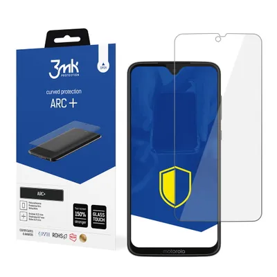 Produktbild von 3mk Display Schutzfolie ARC+ für Motorola Moto G7 0,17mm Self-Heal