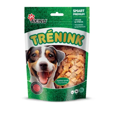 Obrázek produktu pro Akinu Trénink Lososové kostky pamlsek pro psy 120 g