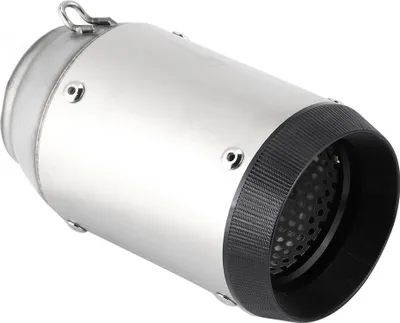 Obrázok produktu pre 60 mm/2,36 palca univerzálne okrúhle výfukové potrubie pre motocykle vhodné pre Kawasaki Z900Z1000ninja250 400