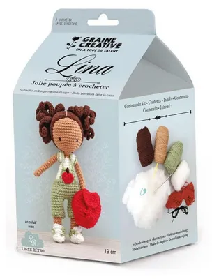 Immagine prodotto di Graine Creative Kit per uncinetto per bambola Lina
