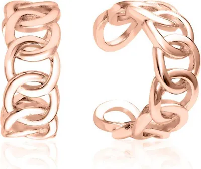 Produktbild von Damen Ohrklemmen von JEWLIX aus Sterlingsilber, rosévergoldet