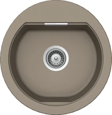 Produktbild von Schock Einbauspüle Cristadur Mono R-100 Green Line Twilight TWI Exzenterbedienung