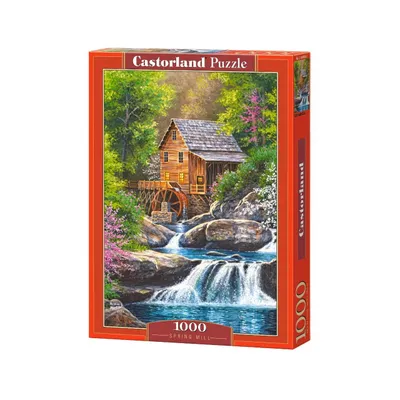 Image de Puzzle 1000 pièces Moulin dans la Forêt 104055
