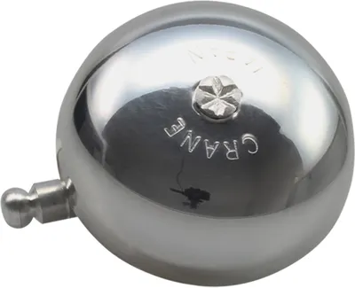 Produktbild von Crane Bell Co. Karen Klingel Glocke Retro silber poliert Steel Band Mount