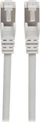 Image de INTELLINET Patchkabel RJ45 S/FTP Cat6  15m LSZH Hebels. grau
