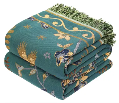 Zdjęcie produktu dla Kołdra, 100% bawełna organiczna, 200x230 cm, dwustronna, idealna do sofy i łóżka