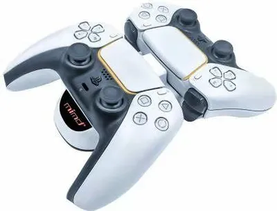 Produktbild von Led Charger Dual Ladestation Dock Ladegerät für Sony PS5 Controller