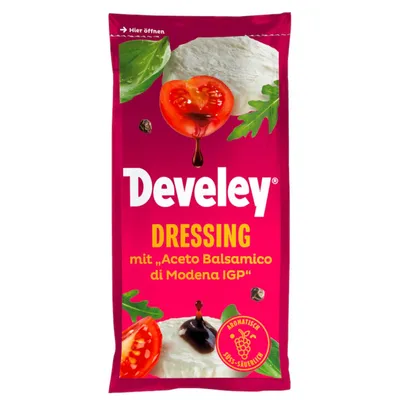 Produktbild von Develey Balsamico Salatdressing Salatsauce mit fruchtiger Note 75ml