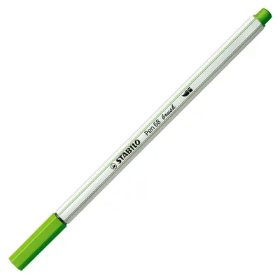 Immagine prodotto di STABILO 568/33 STABILO pennello Penna 68 pennello, verde chiaro