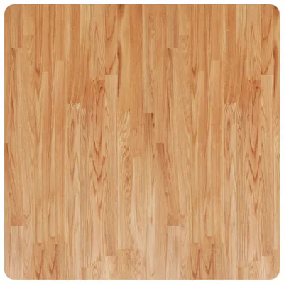 Immagine prodotto di Piano Tavolo Quadrato Marrone Chiaro 80x80x2,5 Rovere Trattato