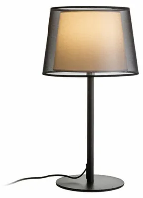 Obrázek produktu pro ESPLANADE stolní transparentní černá/bílá chrom 230V LED E27 15W