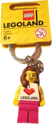 Immagine prodotto di LEGO® 851330 Legoland Minifigure donna portachiavi