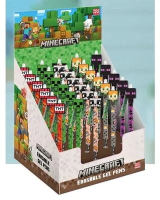 Produktbild von Minecraft Radierbarer Gelstift Characters Display (30)