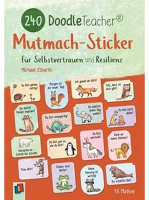 Obrázok produktu pre 240 Doodleteacher Mutmach-Sticker