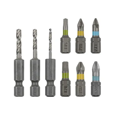 Obrázek produktu pro Wolfcraft Wolfcraft Flipbit sada pro sešroubování 9-dílná 308300