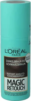 Produktbild von L'Oréal Magic Retouch Sofort Ansatz-Kaschierspray Dunkelbraun bis Schwarzbraun 75 ml