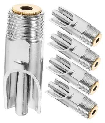 5er Set Schweine-Nippeltränken aus Edelstahl, automatisch