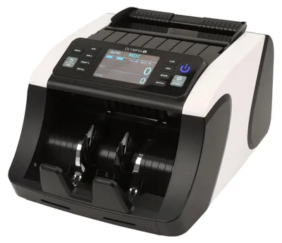 Produktbild von Olympia NC 570 Plus Geldzählgerät – 1000 Noten/Min, UV MG IR IMAGE Prüfung, 3,5 Zoll Display
