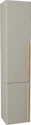 Produktbild von Devo Hängehochschrank mit 2 Türen Sonet links BxHxT 35 x 164 x 32 cm kaschmir/Eiche