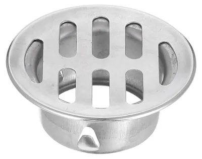 Productafbeelding van Afvoerputje voor de vloer - Plat doucheputje van roestvrij staal - 38 mm afvoerdiameter