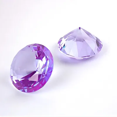 Produktbild von Glasdiamant Brillantschliff | 3/4/5/6 cm 5 cm Flieder