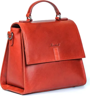 Produktbild von Benthill Handtasche Damen Echt Leder | Henkeltasche aus hochwertigem Rindsleder | Kleine Vintage Hobo Bag Beutel