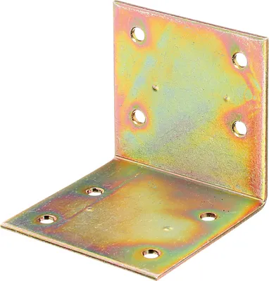 Produktbild von Breitwinkel gleichschenklig 60x60x60mm gelb verzinkt, GAH 332709