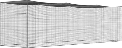 Produktbild von Baseball Batting Netting, Professional Softball Baseball Batting Hitting Training Net, Practice Portable Pitching Cage Net with Door & Carry Bag, Heavy Duty Enclosed PE Netting, 35FT (NET ONLY)