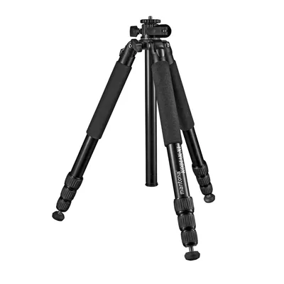 Zdjęcie produktu dla Aluminiowy statyw fotograficzny Mantona Kodiak XL, statyw z obciążeniem do 18 kg, statyw do aparatu z regulacją wysokości do 180 cm, statyw z kolumną środkową 180°, solidny statyw z wszechstronnymi akcesoriami