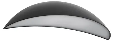 Produktbild von Lindby LED-Außenwandleuchte Zerino, schwarz, 34,5 cm, IP54