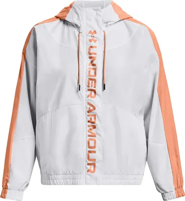 Immagine prodotto di Giacca Under Armour UA Rush Woven FZ - Bianco - XS