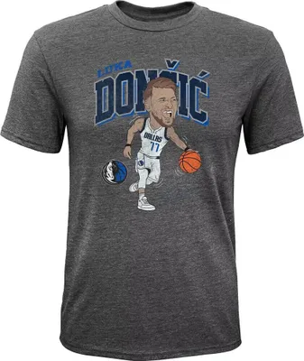 Immagine prodotto di Maglietta Outerstuff Court Side Tri-blend Junior a manica corta - Luka Donèiè, taglia: M, 10-12 anni