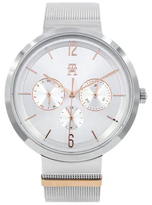 Produktbild von Tommy Hilfiger Herrenuhr 1683476 Silber (Ø 40 mm)