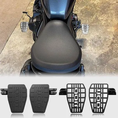 Obrázek produktu pro CNC stupačky pro motocykly – široké pedály pro CMX1100/DCT – příslušenství 2021–2024 (černé)