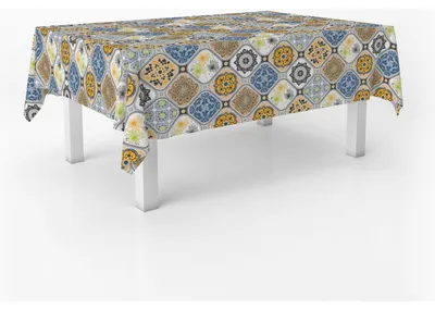 Rechteckiges Tischset 250x140 cm, fleckenabweisend, wasserdicht, modern