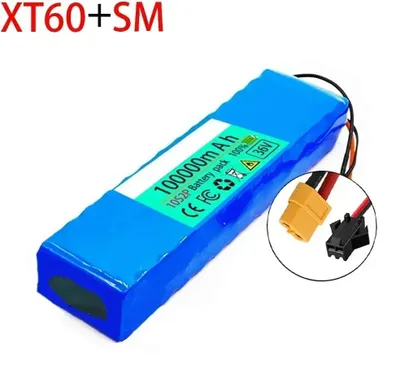 Produktbild von Akku E-Scooter - 36V Lithium-Ionen 10S2P - 100000mAh 500W - 1kg - 182×65×45mm - XT60-SM Stecker