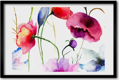 Produktbild von Bild 60x40 MDF-Rahmen, Wandkunst Maki