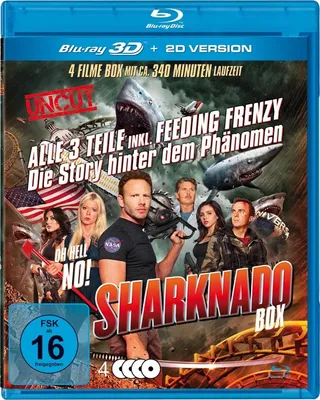 Produktbild von Sharknado 1-3 Deluxe-Box-Edition (3 Disc)
