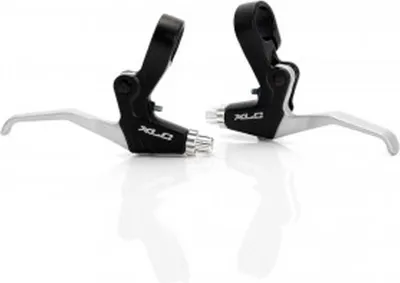 Produktbild von XLC BL-V01 Bremshebelset Alu, für Rapidfire, schwarz/silber, 2-teilig (1 Set)