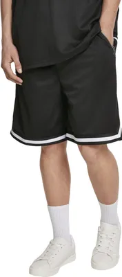 Zdjęcie produktu dla Męskie szorty Urban Classics Premium Stripes Mesh Shorts, czarne – rozmiar L