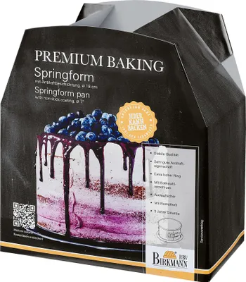 Zdjęcie produktu dla Tortownica z wysokim brzegiem „Premium Baking”