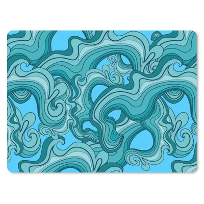 Produktbild von MuchoWow® Mauspad Mousepad Meer - Muster - Marmor 40x30 cm - Mousepads - Maus Mat - Pad - Mausunterlage - Anti Rutsch