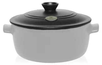 Produktbild von EMILE HENRY Deckel für Schmortopf (rund) Ø 28 cm, 5,3 L  Fusain EH 2553 79 8021543029503