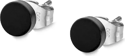 Produktbild von Lotus Style Herren Ohrstecker schwarz Edelstahl Ohrringe LS2165-4/1