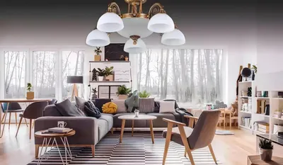 Image de Lampes Lustre Lustre blanc Lampe de plafond verre or