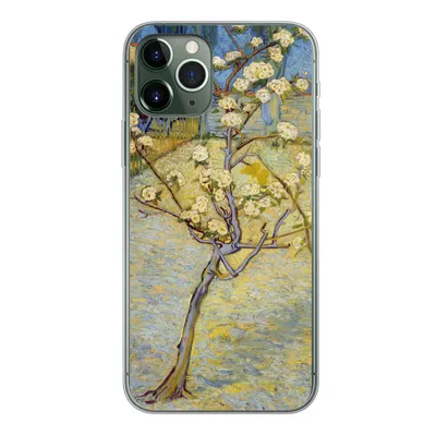 Produktbild von MuchoWow® Handyhülle Schutzhülle Hülle für iPhone 11 Pro Blühender Birnbaum - Vincent van Gogh Silikon Softcase Handy Hülle - Handy