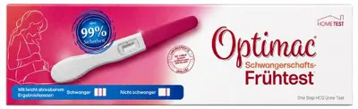 Produktbild von Optimac Schwangerschaftstest Frühtest 1er Pack