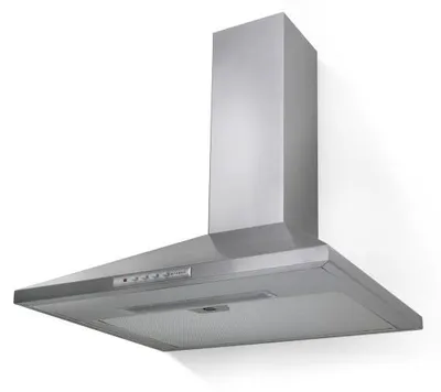 Image de Hotte décorative murale 60cm 370m3/h inox - Faber - 5605281 - valia 600