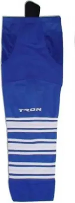 Immagine prodotto di TRONX SK300 Calzini da hockey junior, Toronto Maple Leafs, blu reale, misura: 24 pollici