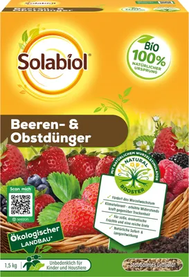 Produktbild von Solabiol Beeren- & Obstdünger - 1,5 kg